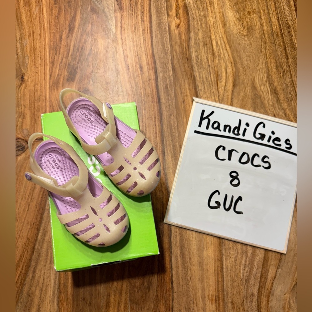 CROCS Kids Sandals GUC Size 8